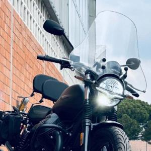 Parabrisas maxi transparente MOTOGUZZI v7 stone e5 21